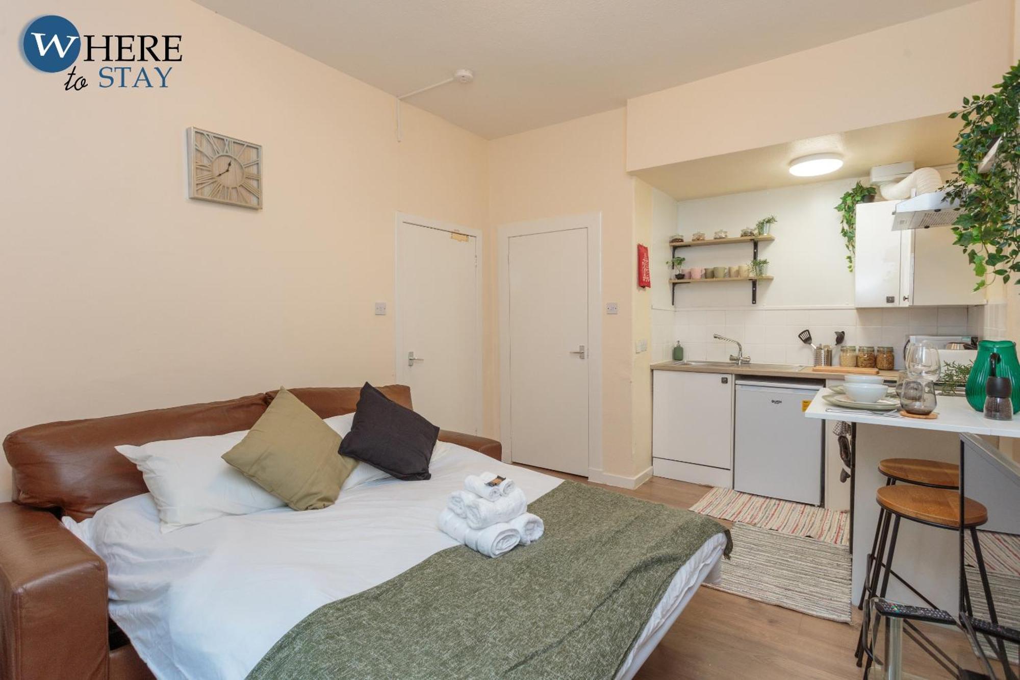 Cosy 1 Bed Flat Near City Centre Leilighet Edinburgh Eksteriør bilde